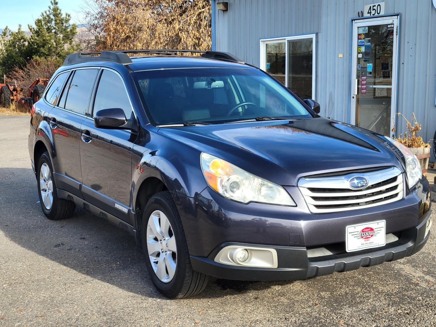 2010 Grey /Blue Subaru Outback Premium (4S4BRBCC7A3) with an 2.5L engine, Automatic transmission, located at 450 N Russell, Missoula, MT, 59801, (406) 543-6600, 46.874496, -114.017433 - Automatic Transmission. Power Drivers Seat. Heated Seats. Air. Cruise. Tilt. AM FM CD. Bluetooth. Newer All Season Tires. Tow Hitch. - Photo#5